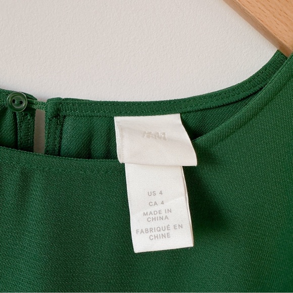 H&M Green Eyelet Dress - Picture 8 of 8